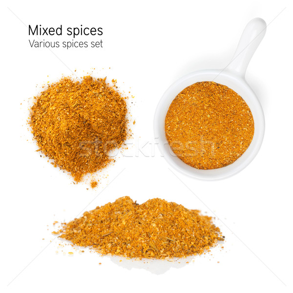 Mixed spices Stock photo © karandaev