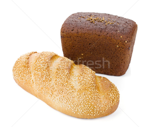 Two loafs of bread Stock photo © karandaev