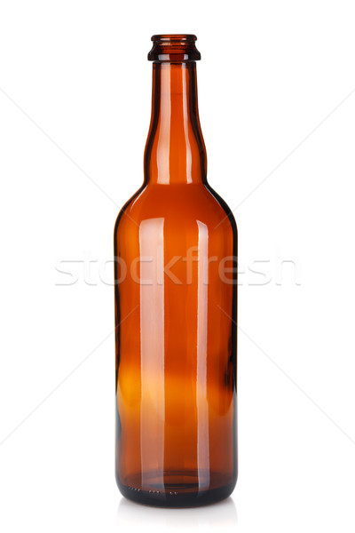 üres sörösüveg izolált fehér víz üveg Stock fotó © karandaev