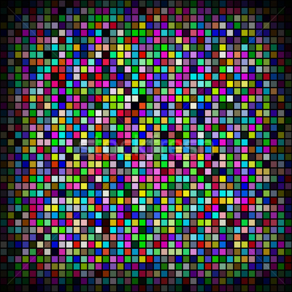 Abstract pixel mosaico colorato business luce Foto d'archivio © karandaev