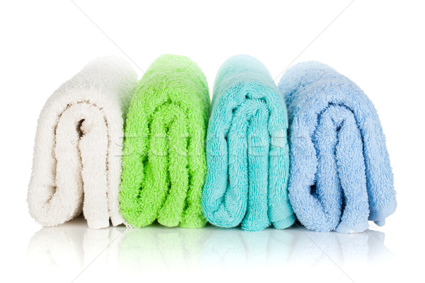 Multicolored towels Stock photo © karandaev