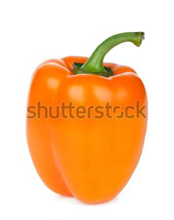 Orange bell pepper Stock photo © karandaev