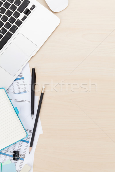 Bureau table ordinateur espace de copie [[stock_photo]] © karandaev