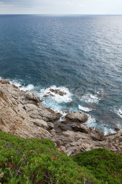 Seenlandschaft Berge Meer Spanien Natur Stock foto © karandaev