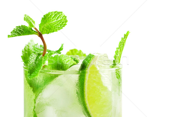 Fresh mojito cocktail Stock photo © karandaev