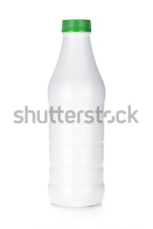 Stock foto: Kunststoff · Flasche · Tagebuch · Produkt · isoliert · weiß