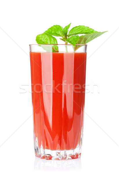 Fresh vegetable tomato juice Stock photo © karandaev