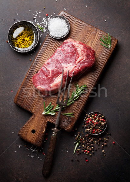 Foto d'archivio: Greggio · cottura · ingredienti · top · view