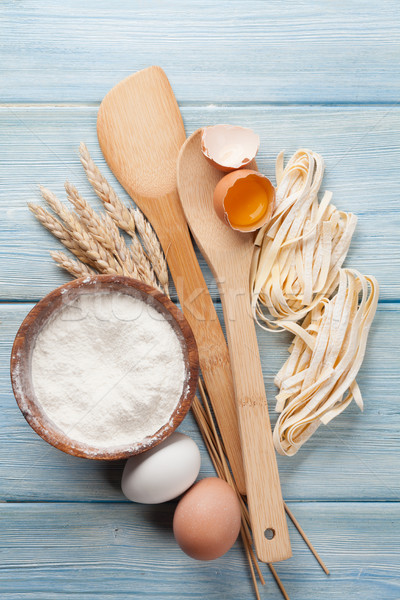 Pasta cooking Stock photo © karandaev