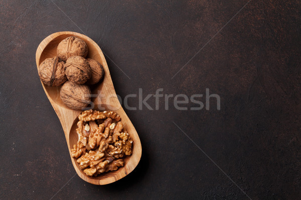 Walnut nuts Stock photo © karandaev