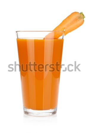 Carrot juice Stock photo © karandaev