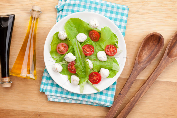 Fresh healthy salad Stock photo © karandaev