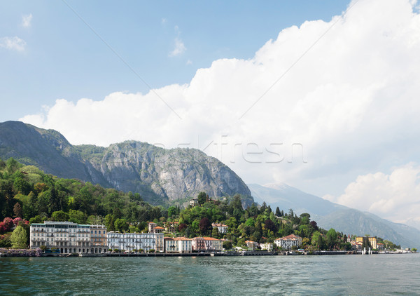 Sunny Lake Como landscape Stock photo © karandaev