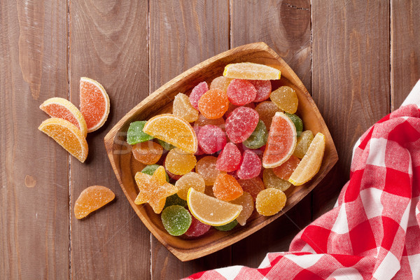 Colorful marmalade Stock photo © karandaev