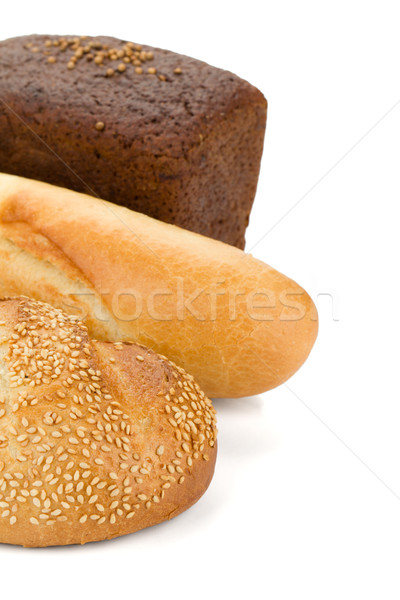 Three loafs of bread Stock photo © karandaev