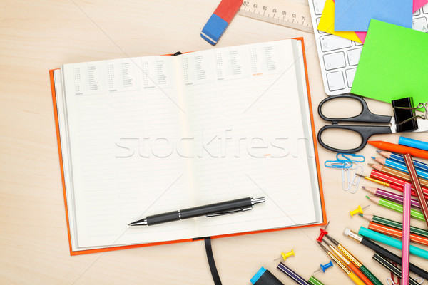 School and office supplies Stock photo © karandaev