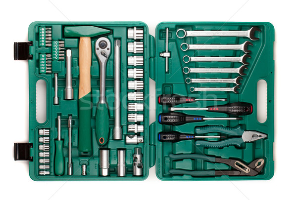 Tools in toolbox Stock photo © karandaev