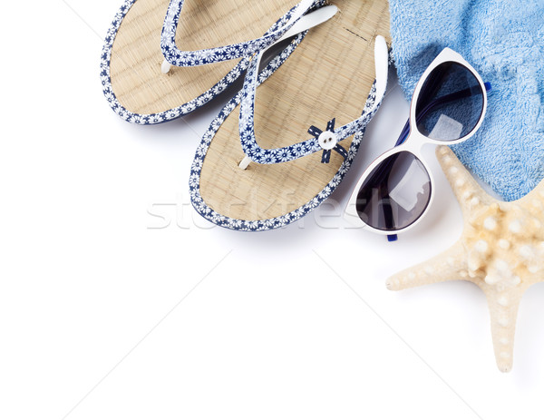 Beach accessories Stock photo © karandaev