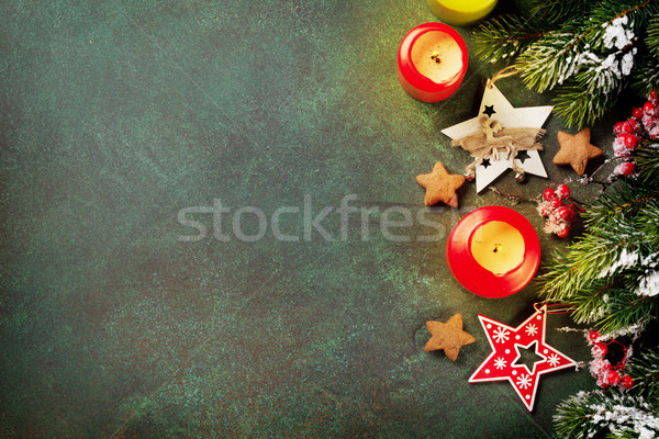 Christmas background Stock photo © karandaev