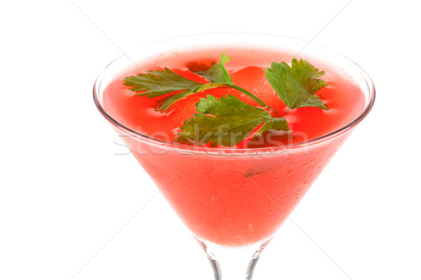 Alcohol cocktail with orange juice and grenadine Stock photo © karandaev