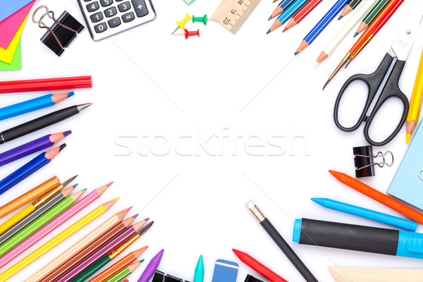 School and office supplies Stock photo © karandaev