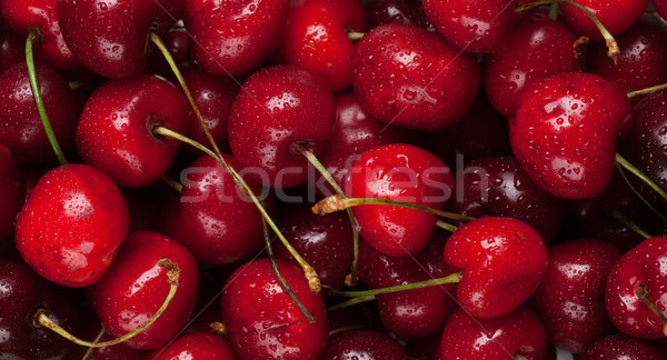 Fresh summer cherry Stock photo © karandaev