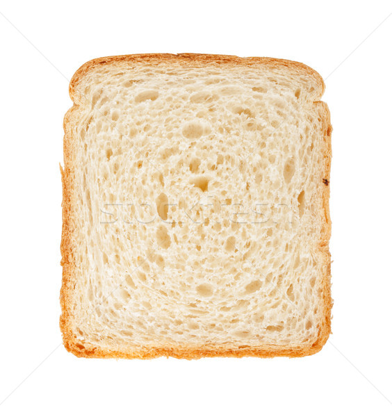 商业照片: 白面包 ·片· 孤立 ·白· 食品 · 健康