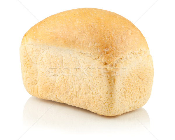 Fehér kenyér izolált fehér étel csoport vacsora Stock fotó © karandaev