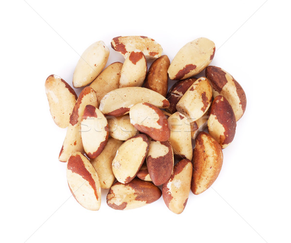 орехи изолированный белый продовольствие семени гайка Сток-фото © karandaev
