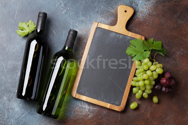 Wine and grape Stock photo © karandaev