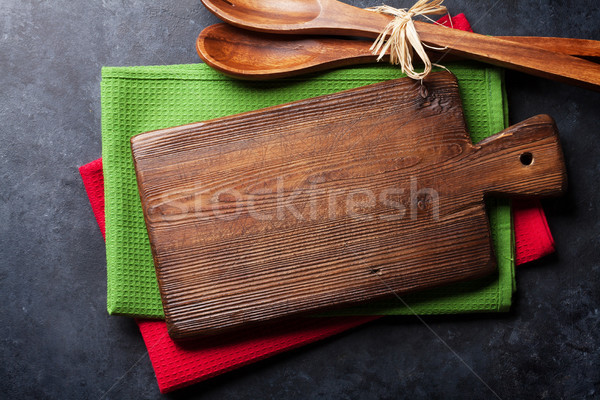 Foto stock: Edad · vintage · cocina · superior · vista