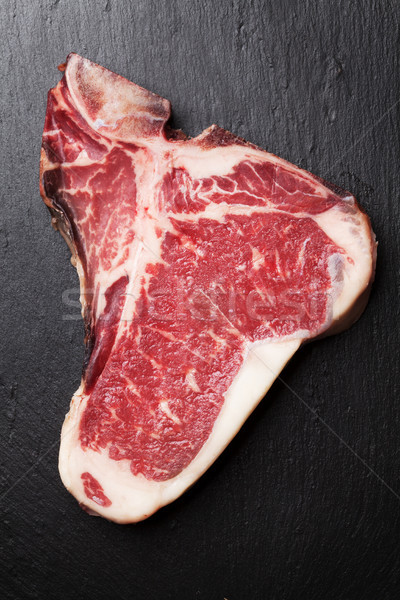 Stock photo: T-bone steak