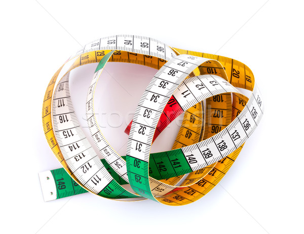 Colorful measure tape Stock photo © karandaev