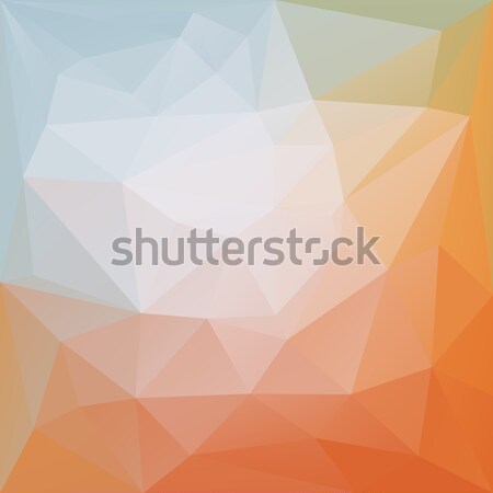 Résumé triangle mosaïque gradient coloré ordinateur Photo stock © karandaev