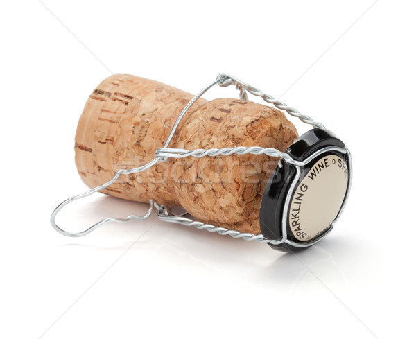 stock photo: champagne cork