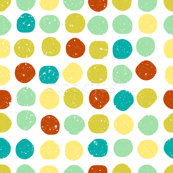 Seamless circles pattern Stock photo © karandaev
