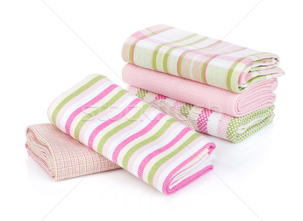 Kitchen towels Stock photo © karandaev