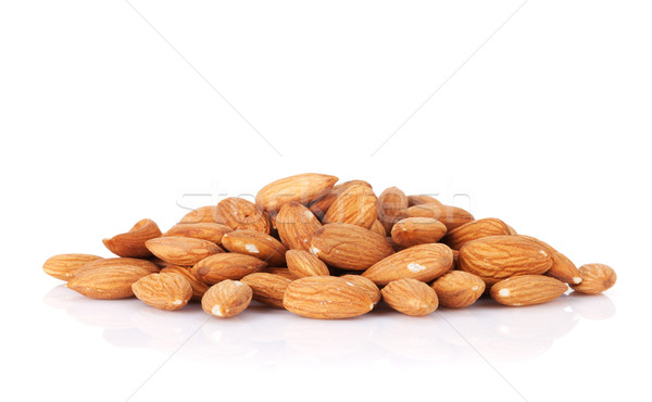 Stock photo: Almonds nuts