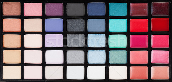 Makeup palette Stock photo © karandaev