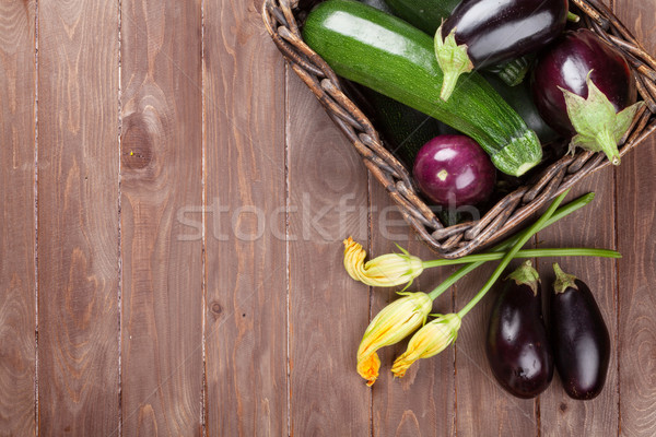 Fresh farmers garden vegetables Stock photo © karandaev