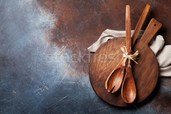 Vintage kitchen utensils Stock photo © karandaev