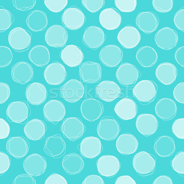 Seamless circles pattern Stock photo © karandaev