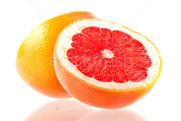 Grapefruit halves Stock photo © karandaev