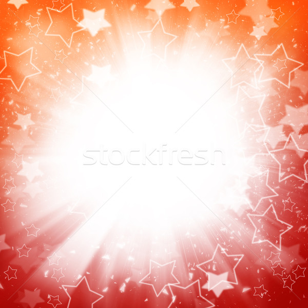 Soyut tatil Yıldız güneş ışık dizayn Stok fotoğraf © karandaev