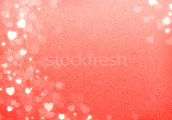 Valentine's day red hearts background Stock photo © karandaev