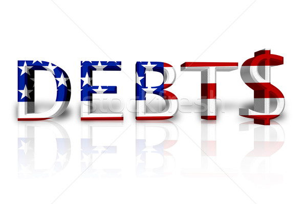United States Debts Stock photo © karenr