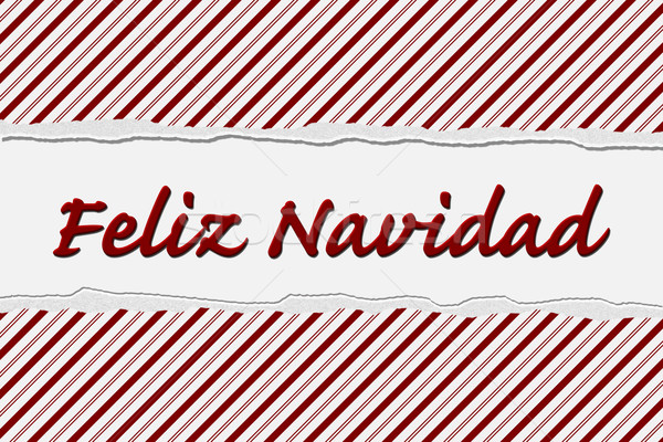 Feliz Navidad Happy Holidays Stock photo © karenr