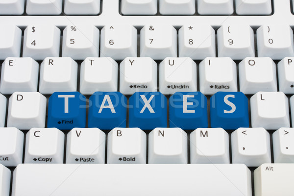 E-filing your tax returns Stock photo © karenr