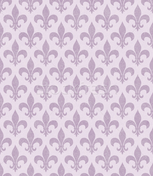 Pink Fleur De Lis Textured Fabric Background Stock photo © karenr
