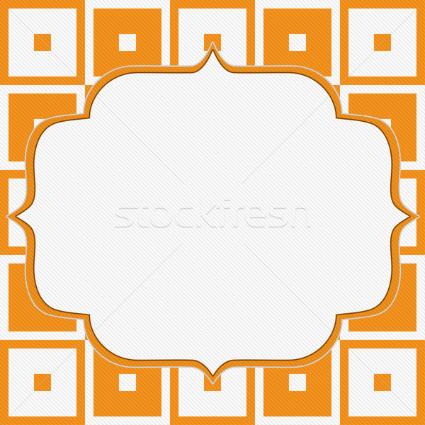 Yellow and White Tapestry Square Fabric Background Stock photo © karenr